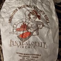 This is the place you are looking for for the cantucci at Mercato Centrale in Florence