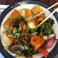 Vegan poke bowl   at Wagamama - Motor City in Dubai