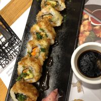 Vegan sushi   at Wagamama - Motor City in Dubai