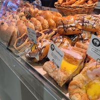 Different baked goods at Sauðárkróksbakarí  in Saudjarkrokur