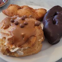 Just vegetarian, but everything soo good at Sauðárkróksbakarí  in Saudjarkrokur