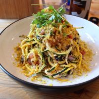 Courgetti Spaghetti at Wild Food Cafe in London