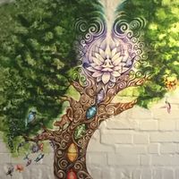 Decor at Wild Food Cafe in London