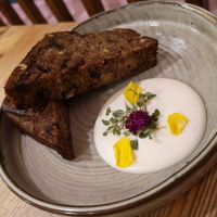 Banana bread at Wild Food Cafe in London