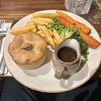 Mushroom pie  at Red Lion in Woodbridge