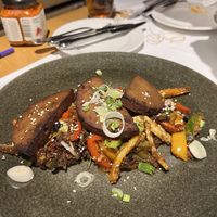 seitan dish  at Licka Kuca in Rastovaca