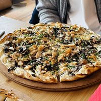 Chicken and mushroom   at L'alsacien in Dijon