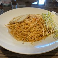 Vegan psta caprese with tofu  at Das Alpenhaus Kaprun in Kaprun