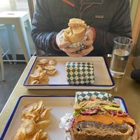   at Golden Goods Sandwich & Bake Shop in Hood River