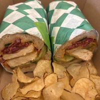   at Golden Goods Sandwich & Bake Shop in Hood River