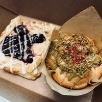 delicious baked things  at Golden Goods Sandwich & Bake Shop in Hood River