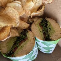   at Golden Goods Sandwich & Bake Shop in Hood River