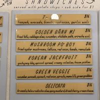   at Golden Goods Sandwich & Bake Shop in Hood River