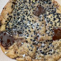 Miso sesame cookie  at Golden Goods Sandwich & Bake Shop in Hood River