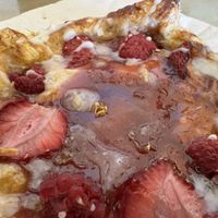 Strawberry pastry   at Golden Goods Sandwich & Bake Shop in Hood River