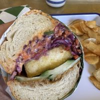 Golden Banh Mi  at Golden Goods Sandwich & Bake Shop in Hood River