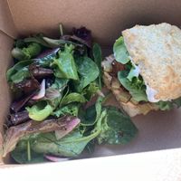   at Golden Goods Sandwich & Bake Shop in Hood River