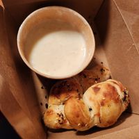 Garlic Knots at Squatcho's in Rochester