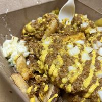 Garbage Plate was just the way I remembered it.  at Squatcho's in Rochester