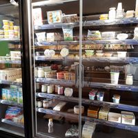 Refrigerated section at BIO und MEH in Einsiedeln