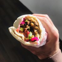   at Falafel Tayba in Istanbul