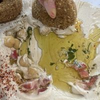   at Falafel Tayba in Istanbul
