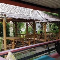 Seating at Habitat Bar & Veg Restaurant in Koh Lanta