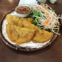 Banh xeo at Tiệm Chay Hoa Đà in Da Nang