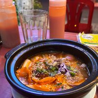 Korean Tteok-bokki  at Tiệm Chay Hoa Đà in Da Nang