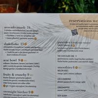 breakfast options at Cafe am Markt in Marburg