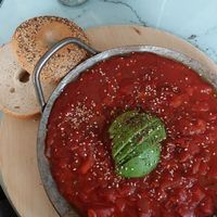 shakshuka at Cafe am Markt in Marburg