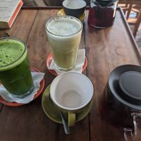 Juice, hibiscus tea at Kardamom & Koffee in Kampala