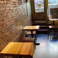 Seating inside at Physical GraffiTea in New York City