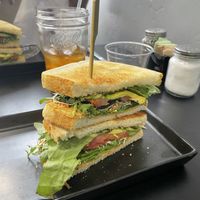 Vegan sandwich   at Kami's Samis in Ouray