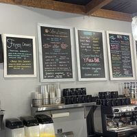 Alternative milk options for coffee    at Kami's Samis in Ouray