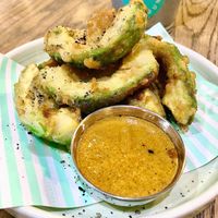 Avocado fries at Common Grounds in Dubai