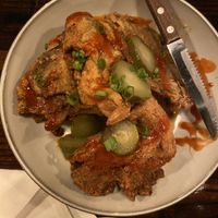Fried oyster mushrooms  at Donna Jean - Sherman Oaks in Sherman Oaks