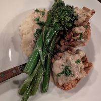 Chicken Fried Mushrooms Dinner at Donna Jean - Sherman Oaks in Sherman Oaks