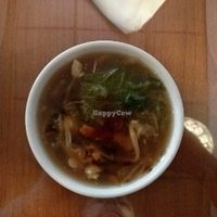 Hot and Sour Soup to die for 8)  at Pure City in Pine Bush
