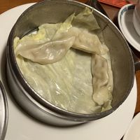 Vegetable steamed dumplings  at Pure City in Pine Bush