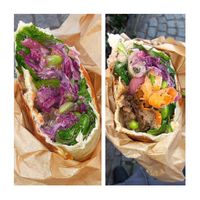 Vegan Kebab at Pickles - Solférino in Lille