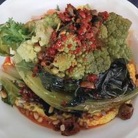 Romanesco cabbage with cheakpea puree at Pickles - Solférino in Lille