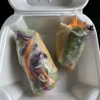Vegan fresh rolls  at Thai 2 Go in Columbus