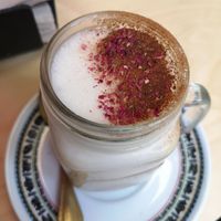 Chai latte at Lavaysalt in Gran Canaria