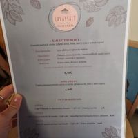 La carta 1/2 at Lavaysalt in Gran Canaria