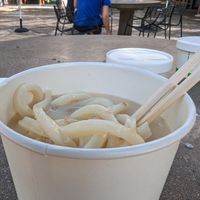 Noodles at Marugame Udon in Honolulu