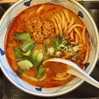 vegan spicy tantan  at Marugame Udon in Honolulu