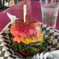 Basic Betty Burger, my favorite!  at The Dirty V in Raleigh