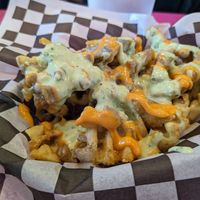 The fries with the reaper sauce -- can't remember their menu name but they were good. at The Dirty V in Raleigh