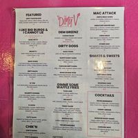  at The Dirty V in Apex